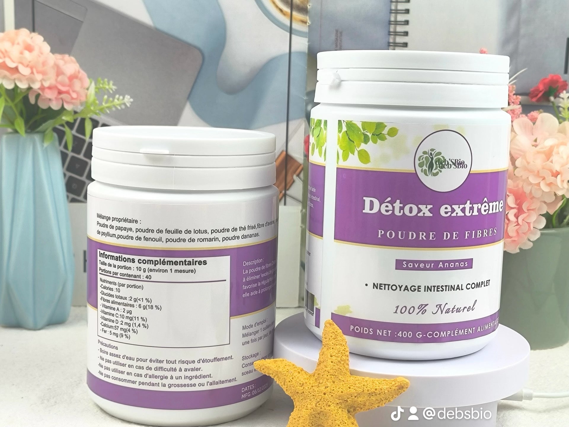 Poudre de fibres naturelle – soutien satiété et confort digestif