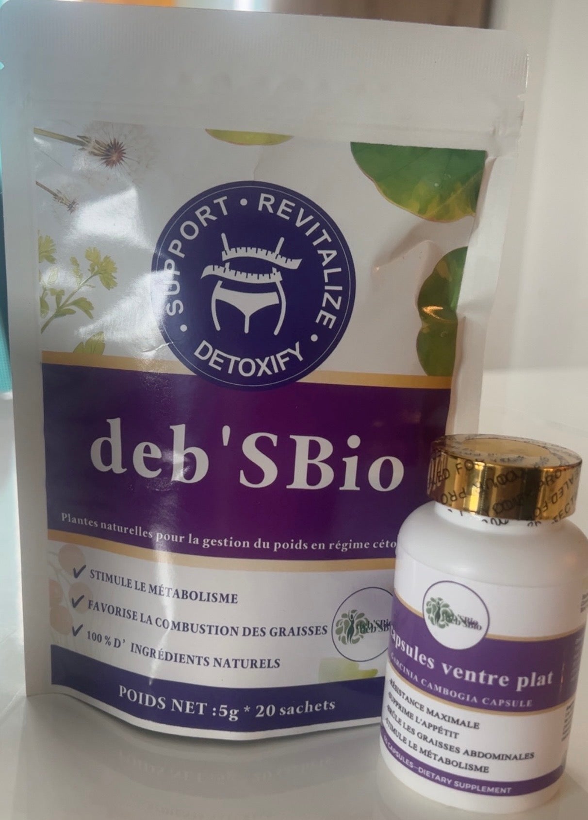 Kit accélérer : thé détox & gélules